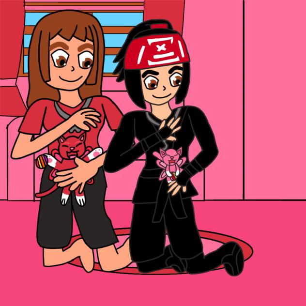 Wendy And Suzume Play Ruby And Hannah.