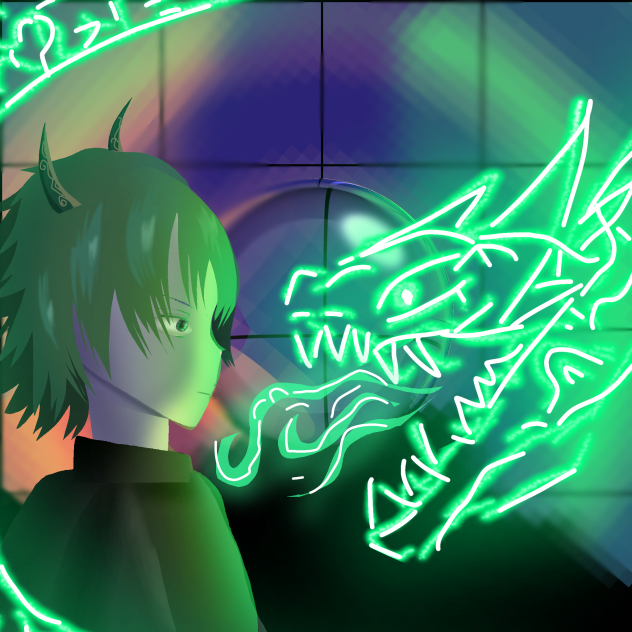 My character 🐉🟩