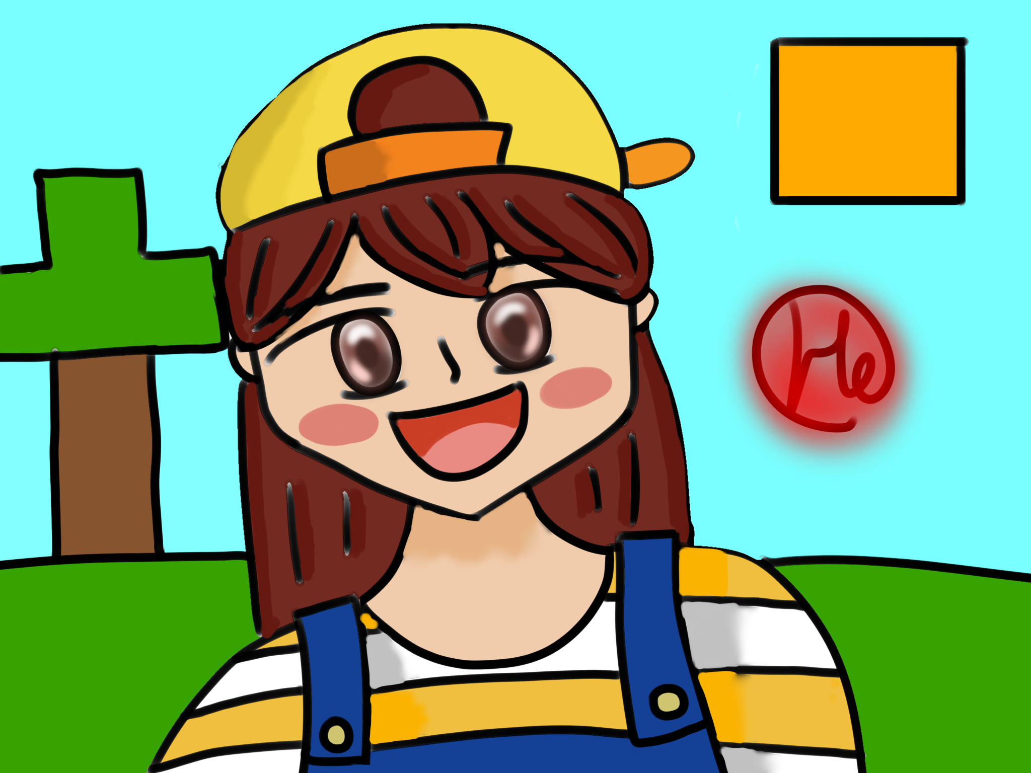 잠뜰 팬아트 - ibisPaint