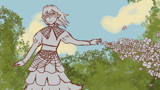 butterfly sketch