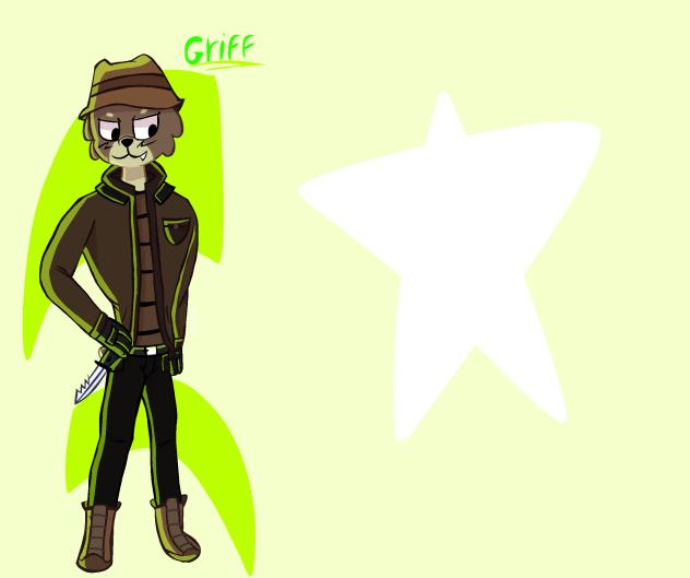 (Griff Bear) Empty space to the right