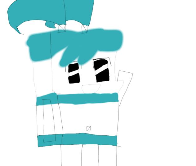 Jenny Wakeman as a Minecraft Character