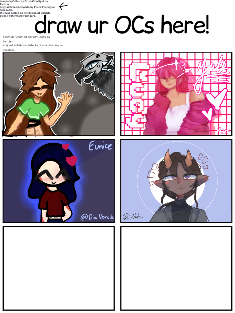 Draw ya Ocs