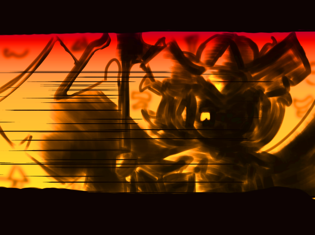 Hot desert of golden cheese