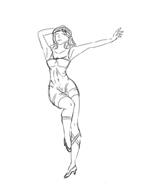 pose study