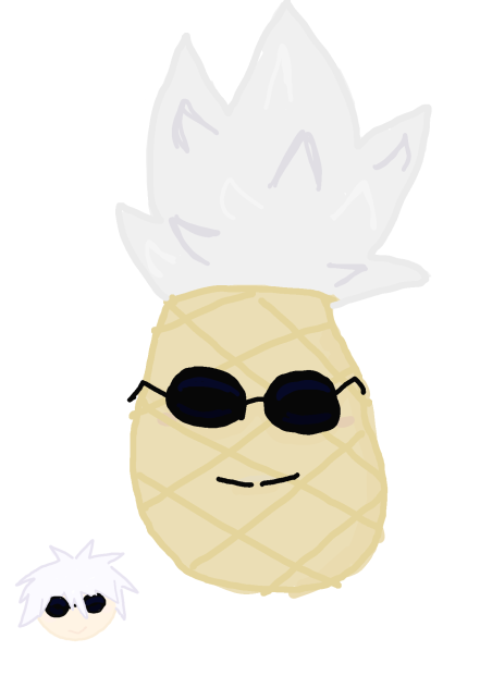 pineapple gojo. . .