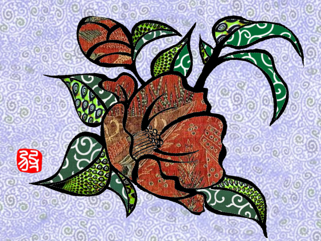 ibispaint-ステンドパッチワーク画像