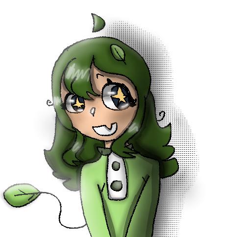 Leafy as a human!