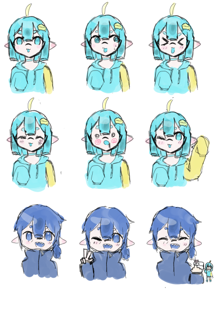 いるちーずさんのた、立ち絵