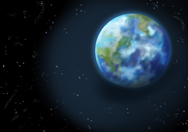 宇宙から見た地球