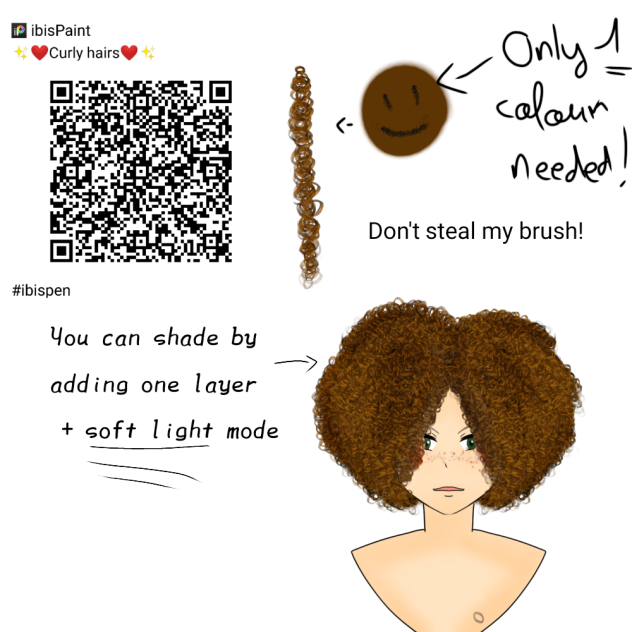 Curly hair brush !❤️