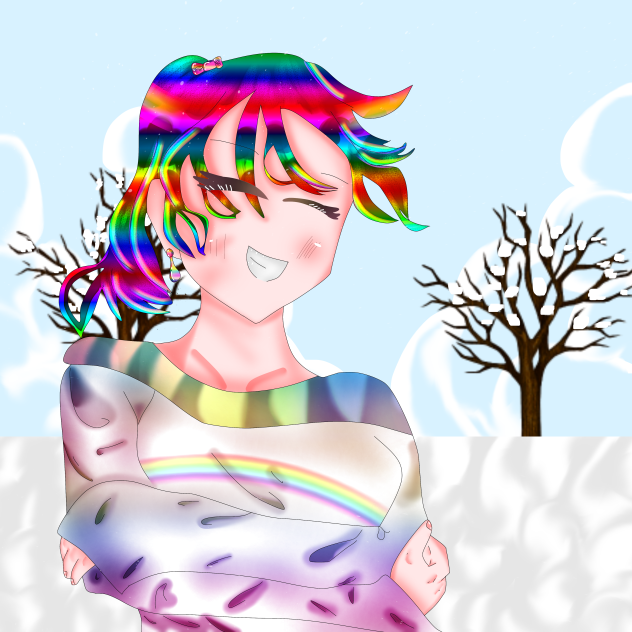 Snow Rainbow