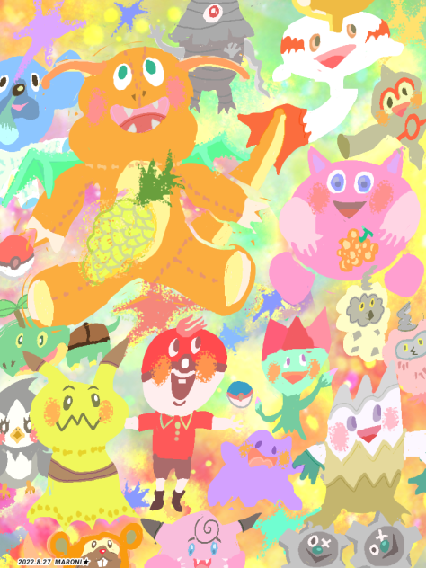 ポケモン大量出現 ！