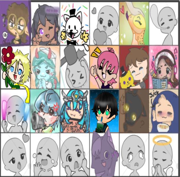 Face collab - ibisPaint