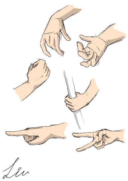 毎日練習✨動きのある手🖐️