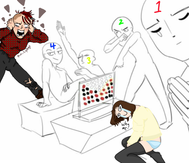 Connect-O-four collab - ibisPaint