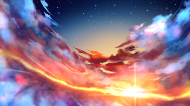 背景練習２ーアスノヨゾラ哨戒班