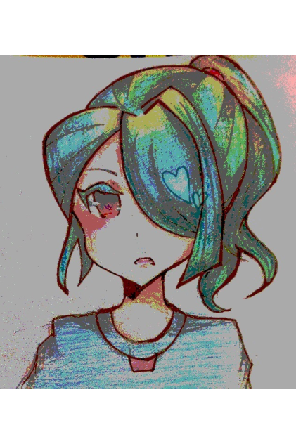 さっきの絵を加工した