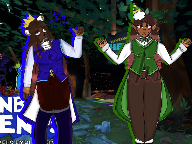 My ocs as Rainbow friends pt1
