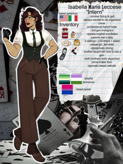 Oc sheet - intern