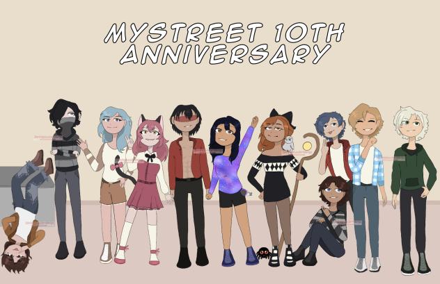 Mystreet 10th anniversary!