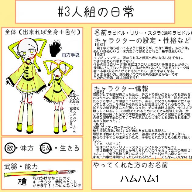 キャラボに参加させていただきました！