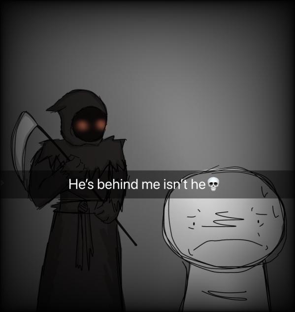 Grim reaper. Thing