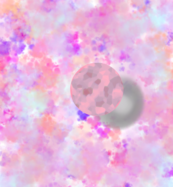 飛び出す球 ibisPaint