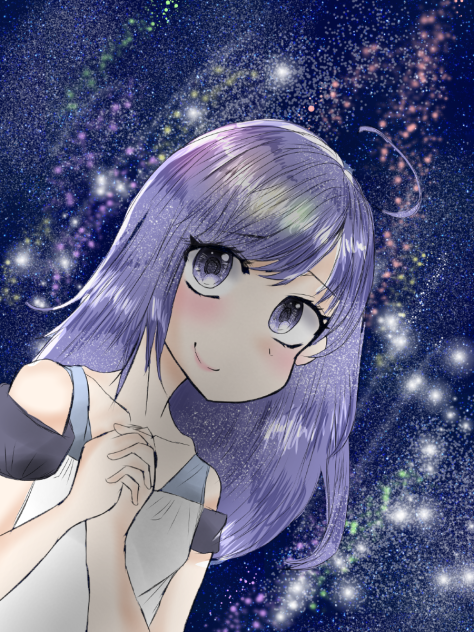 ネオワイズ彗星 塗りました！