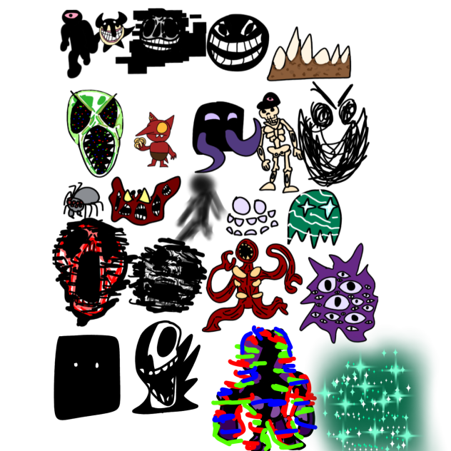 Roblox Doors entities but simple