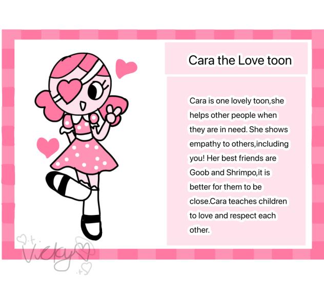 Dandy’s world oc introduction card