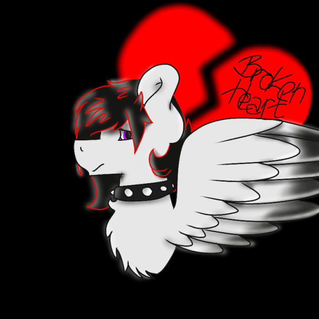 Broken Heart Speedpaint 2 - ibisPaint