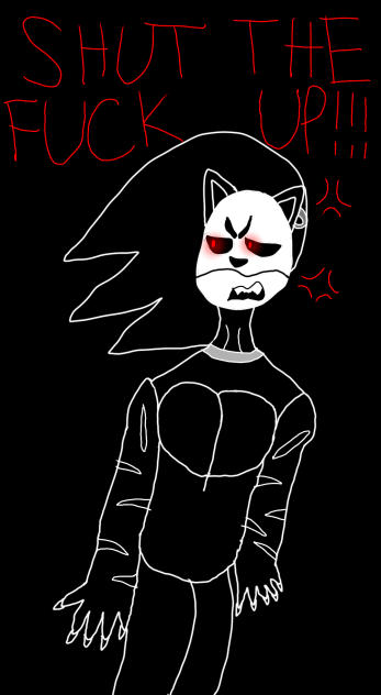 Protective demon sonic exe speedpaint