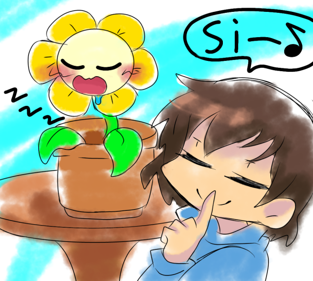 Floweyのお昼寝