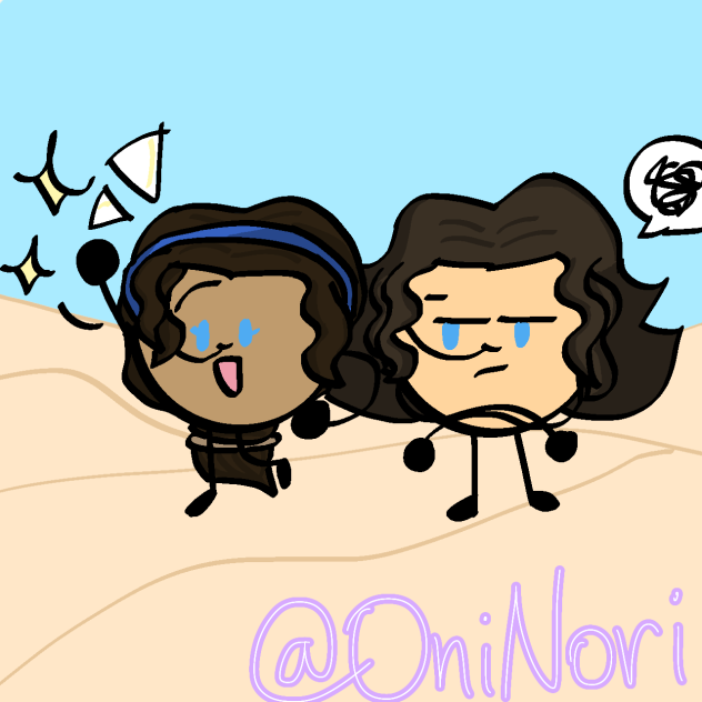 Paul Atreides and Chani as objects!!😱