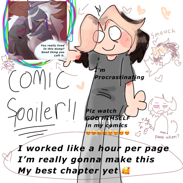 GOD HIMSELF COMIC ALL CAPS