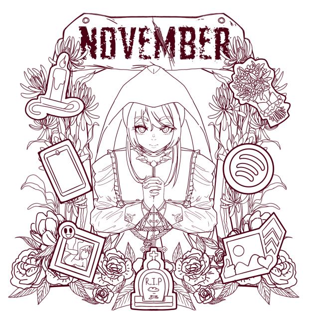 NOVEMBER ME 2025(Lineart)