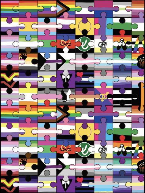 LGBTQ+ flags (puzzle)