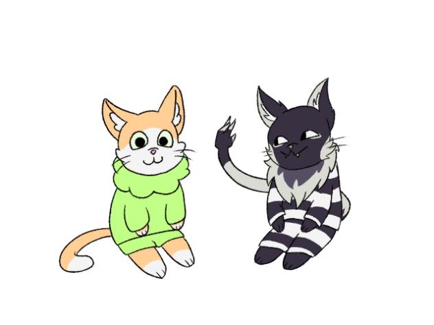 Mica & Charlie 'chomp'
