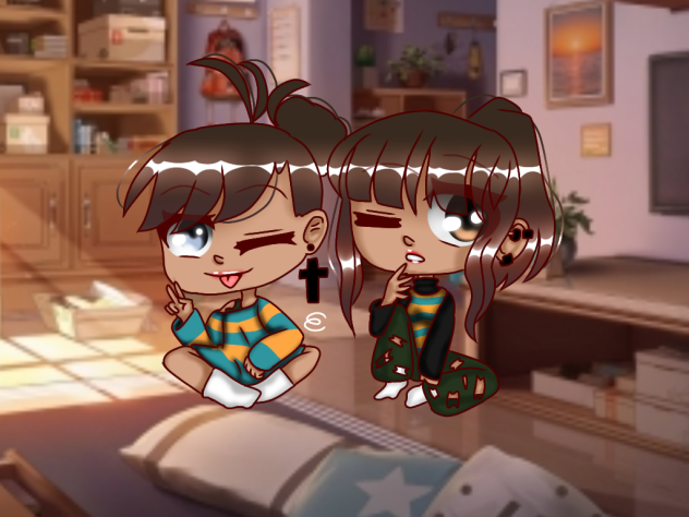 Mitsua et Mitsuki ( her sista )