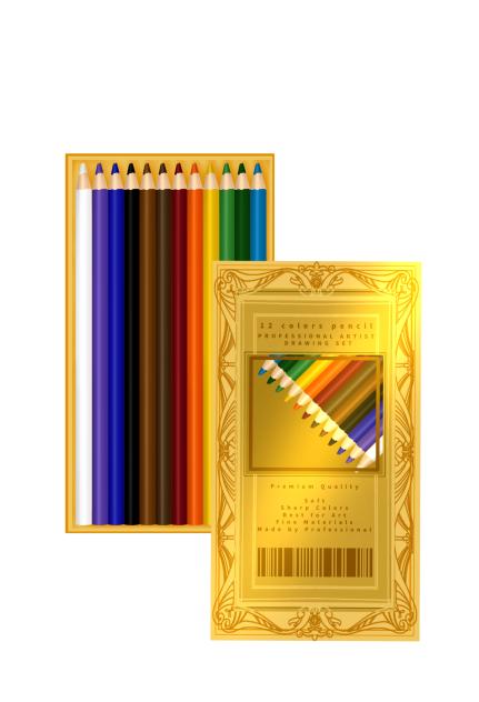 12 color pencil set