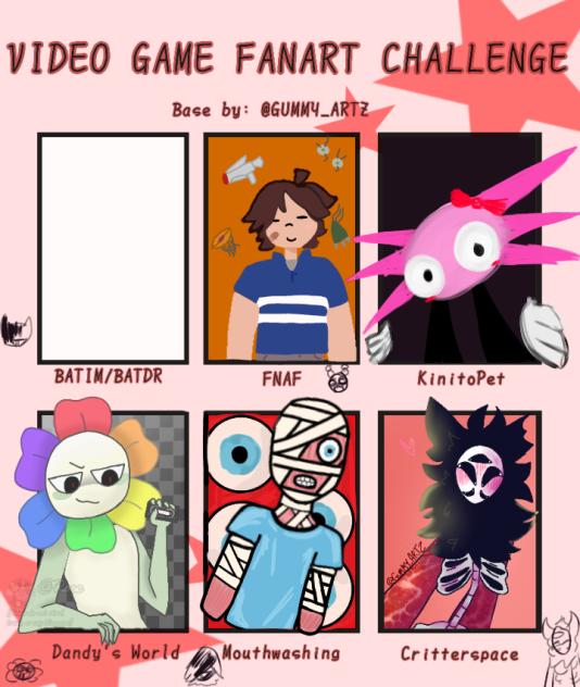Video game fanart challenge