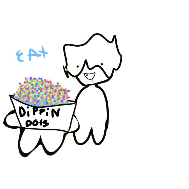 dippin dots yum yum yum yum yum yum yum