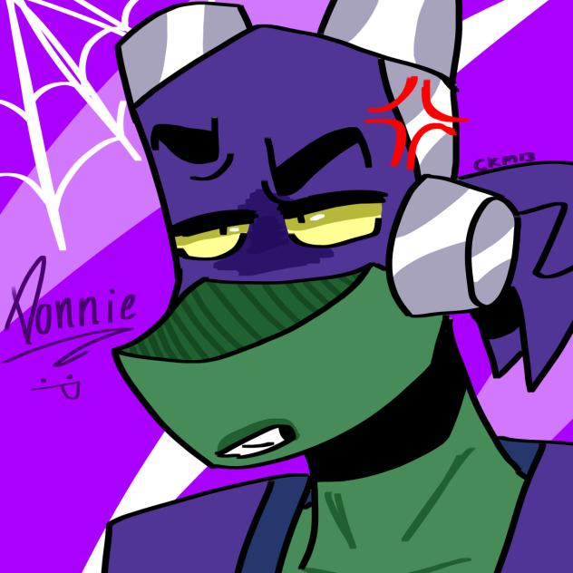 Donnie with snout