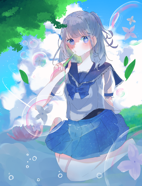 高校生でもシャボン玉は楽しいぞっ！