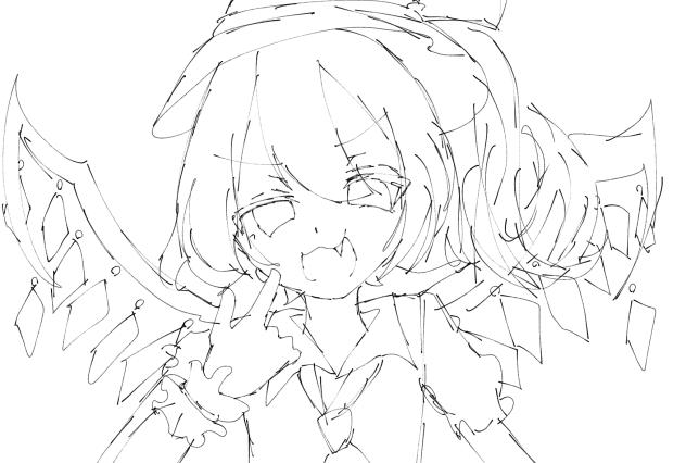 フランちゃんのきったねぇ線画