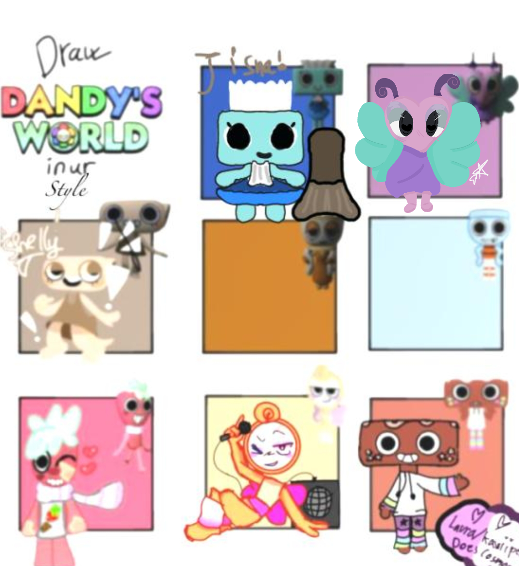 dandys world collab - ibisPaint