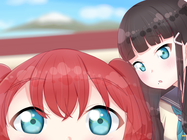 生えてくるルビィ