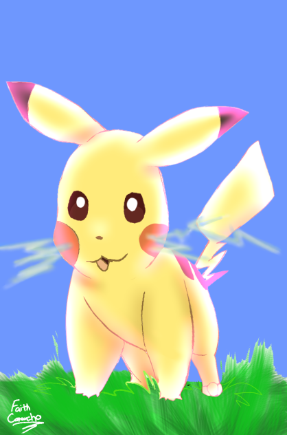pikachu art