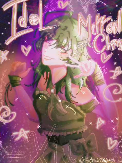 Ive always wanted to draw an idol